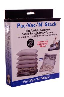 Vacuum Air Tight Seal Storage Bag System Super Space Saving Compress 