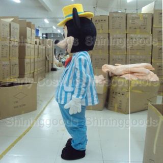 New Style Adult Size Mickey Mouse Costume Mascot Party Costume Fancy 