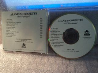 Alanis Morissette MTV Unplugged Promo Acetate Officia 093624758921 
