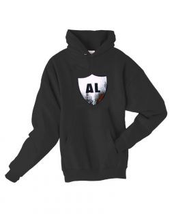 Al Davis Oakland Raiders Hooded Sweatshirt Honoring The Memory Silver 