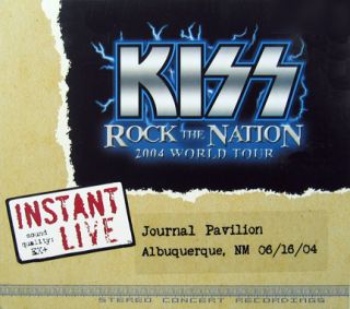   kiss instant live albuquerque nm 06 16 04 2 cd new this is the real