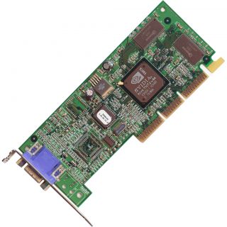 NVIDIA Riva TNT2 64 Low Profile AGP VGA Graphics Card