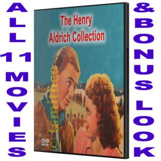 Henry Aldrich Complete 11 Movie DVD Set New Bonus Shows