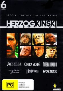 Fitzcarraldo Aguirre Wrath of God Nosferatu Woyzcek Cobra Verd DVD 