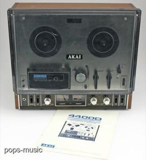 akai 4400d stereo reel to reel tape deck vintage akai 4400d stereo 