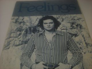1974 Feelings Morris Alberts Vintage Classic Sheet Music