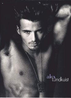 Alex Lundqvist Poster [17 x 24] Hot Male Model #1