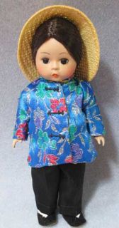 1987 89 Madame Alexander International China 8 Doll 572 w O Box 