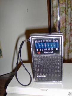Vintage Electra Am FM Transistor Pocket Radio