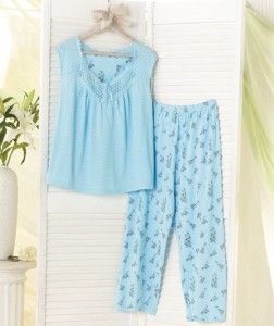 Amanda Paige Sleepwear Sz 3X Pink Lace Trim Pajamas PJs NWT