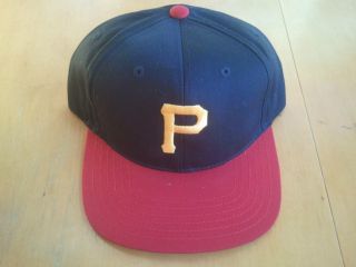 American Needle Pittsburgh Pirates Vintage Retro Snapback Hat Cap