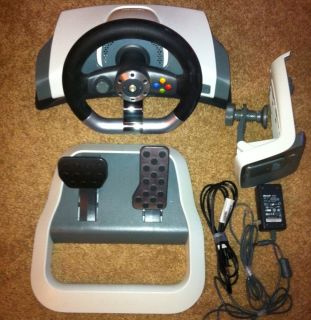 XBOX 360 Force Feedback Steering Wheel and other Accessories w all 