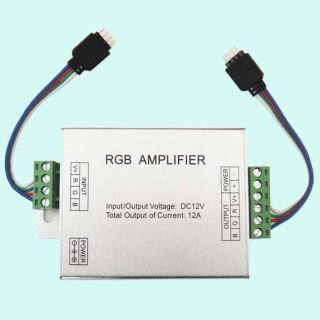 12V 12A RGB Signal Amplifier for 3528 5050 RGB LED Strips