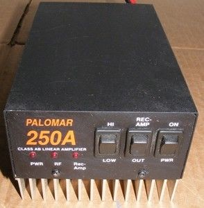 Palomar 250A Class AB Linear Amp Amplifier 250