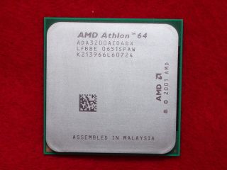 AMD Athlon 64 3200 Socket 754 CPU Brand New