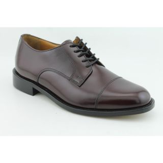 Bostonian Andover Mens Size 8 Burgundy Leather Oxfords Shoes