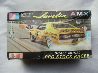 American Motors AMX Javelin Pro Stock Racer Original Box Jo Han Model 