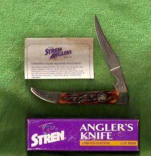 Mint REMINGTON Stren Anglers Knife 1 Blade