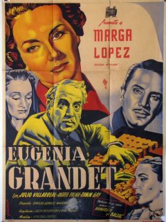 536 Eugenia Grandet Mexican Poster Marga Lopez 1953