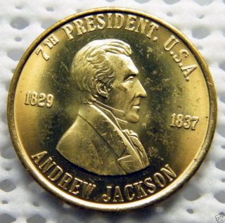 Andrew Jackson Presidential Collectors Token 7584