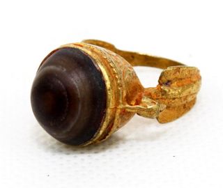 Antique Arabic Islamic Gold Ring from Andalusia Spain