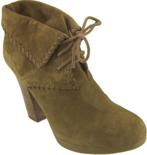 Enzo Angiolini Women Andre Suede Ankle Boot 6 5 Natural New in Box 