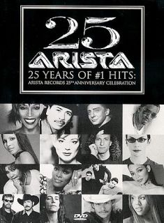 Arista 25 Years of 1 Hits DVD, 2000
