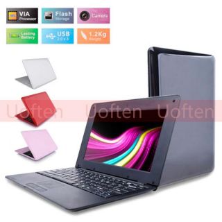 10 inch Google Android 2 2 Netbook Laptop WiFi 2GB 256MB PC Flash 