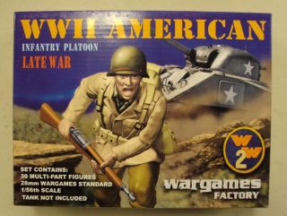 28mm WW2 American Infantry Wargames Factory