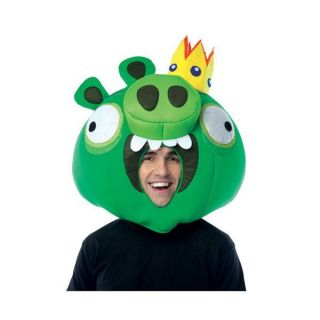 angry birds king pig adult mask rovio video game app costume prop 