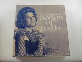 Anita Bryant Songs of Faith Christian Gospel Music Box Set SEALED LP 