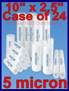 24 sediment water filters 10 x 2 5 whole house