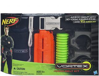 Nerf Vortex Ammo Belt Kit 10 Disc Magazine 15 Discs Included Blaster 