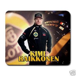 Kimi Raikkonen Large Mousepad mat * Formula 1 F1 * Lotus * Car 