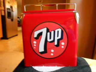 retro style 7 up soda cooler nib not vintage time