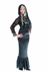 black morticia addams family halloween fancy dress 8 10 from
