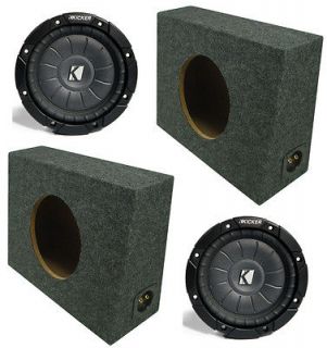   INCLUDES TWO CVT12 SUBWOOFERS & 2 SEALED 12 TRUCK ENCLOSURE BOX