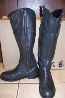 Anouk Oakley Stitch Riding Boots in Black Retail 498 00