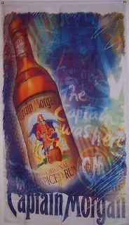 new 3ftx5ft captain morgan rum ad indoor outdoor flag time
