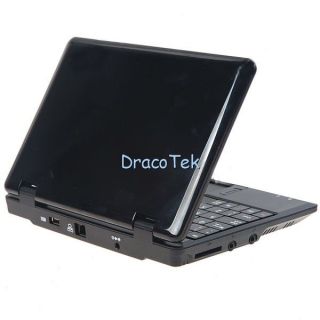   android 2.2 mini netbook notebook WIFI with VIA 8650 android black