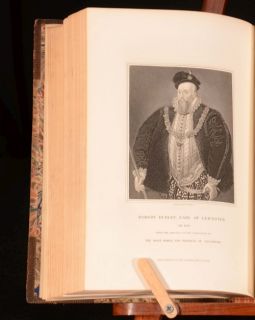 1823 6VOL Portraits of Illustrious Personages of Great Britain 