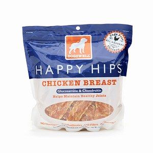 Dogswell Happy Hips Dog Chews Chicken Breast 15 Oz