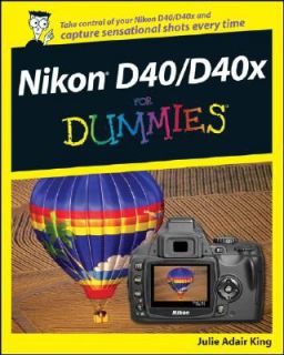  Nikon D40   D40x by Julie Adair King 2008, Paperback