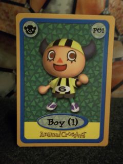 Animal Crossing GBA E Reader Cards Boy 1 Game Card