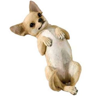 Cute Posing Chihuahua Dog Statue Small Figurine Sculpture