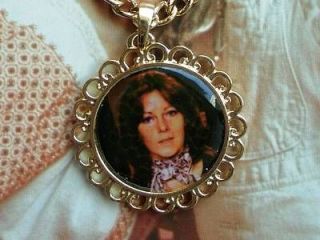 ABBA Australia FRIDA Necklace 70s Gold C. Edition W@@W  must L 