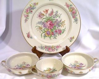 THEODORE HAVILAND IVORY CHINA~LIMOGES FRANCE~Sevres~SOUP BOWLS CUP 