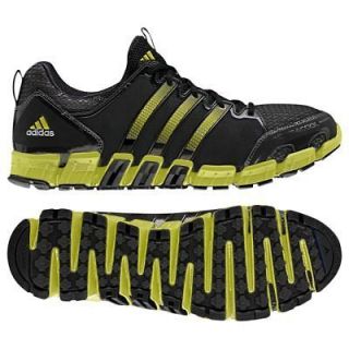 ADIDAS Mens Climacool Ride Trail CC Running Shoes Black/Gr​een $80 