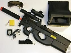 fully automatic airsoft belgium p 90 deluxe 