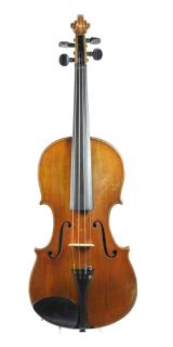 Fine old antique German master violin labelled Max Renz 1934